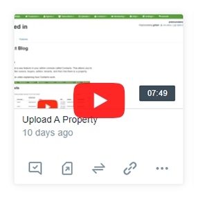 How to upload a Property